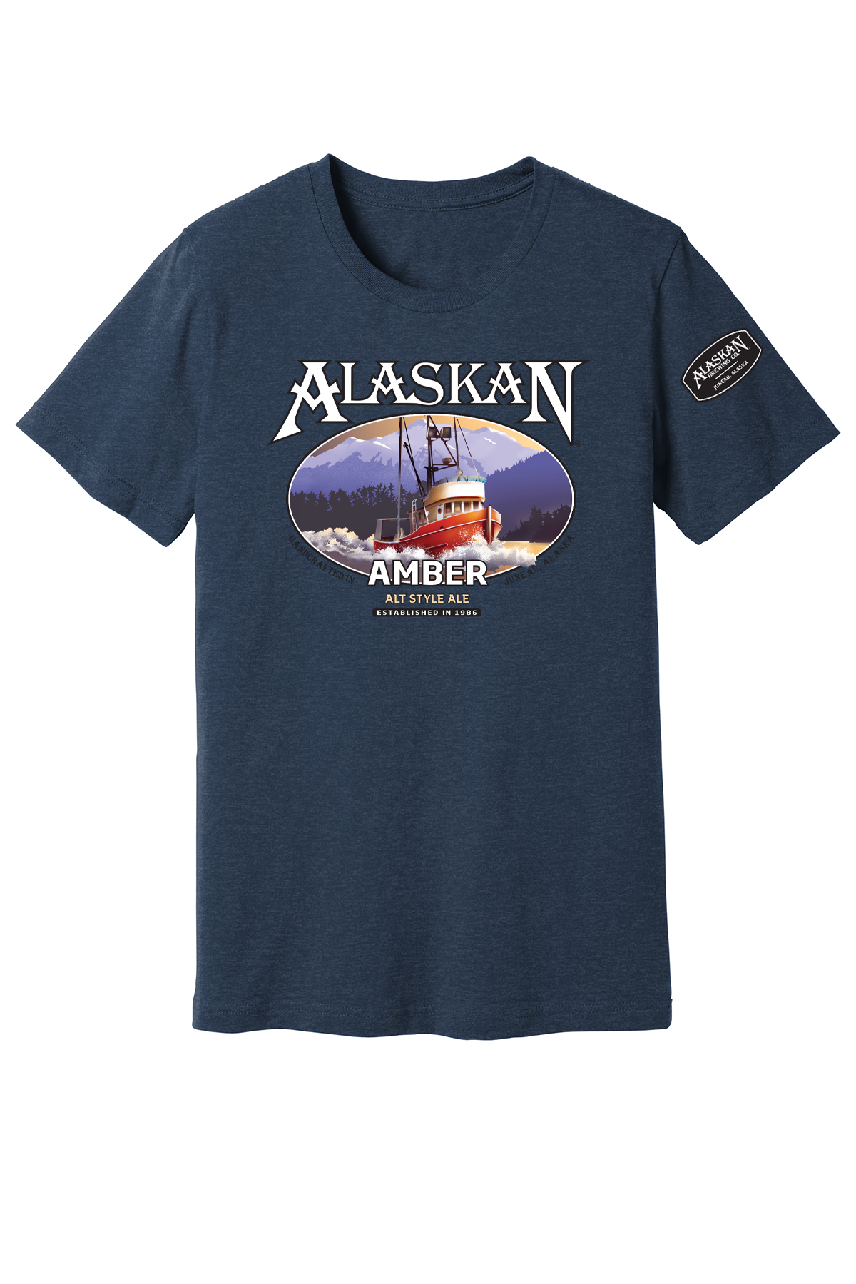 Amber Ale Classic Label Tee | Alaskan Brewing Co.