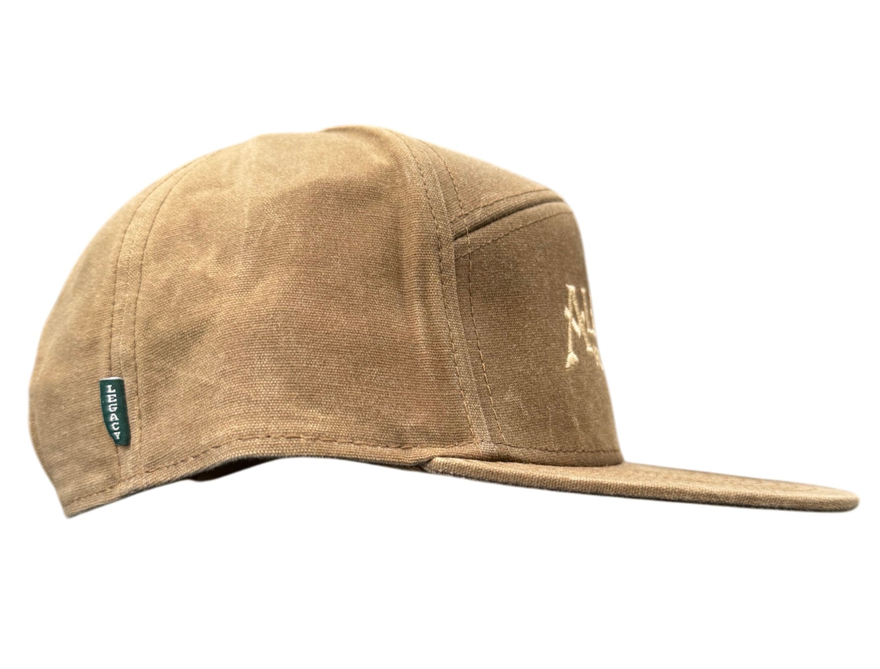 7 Panel Snapback Performance Hat - Flat Brim, Adjustable, Unisex 7 Panel Flat Bill Stitched Hat | American Cornhole League main image 2
