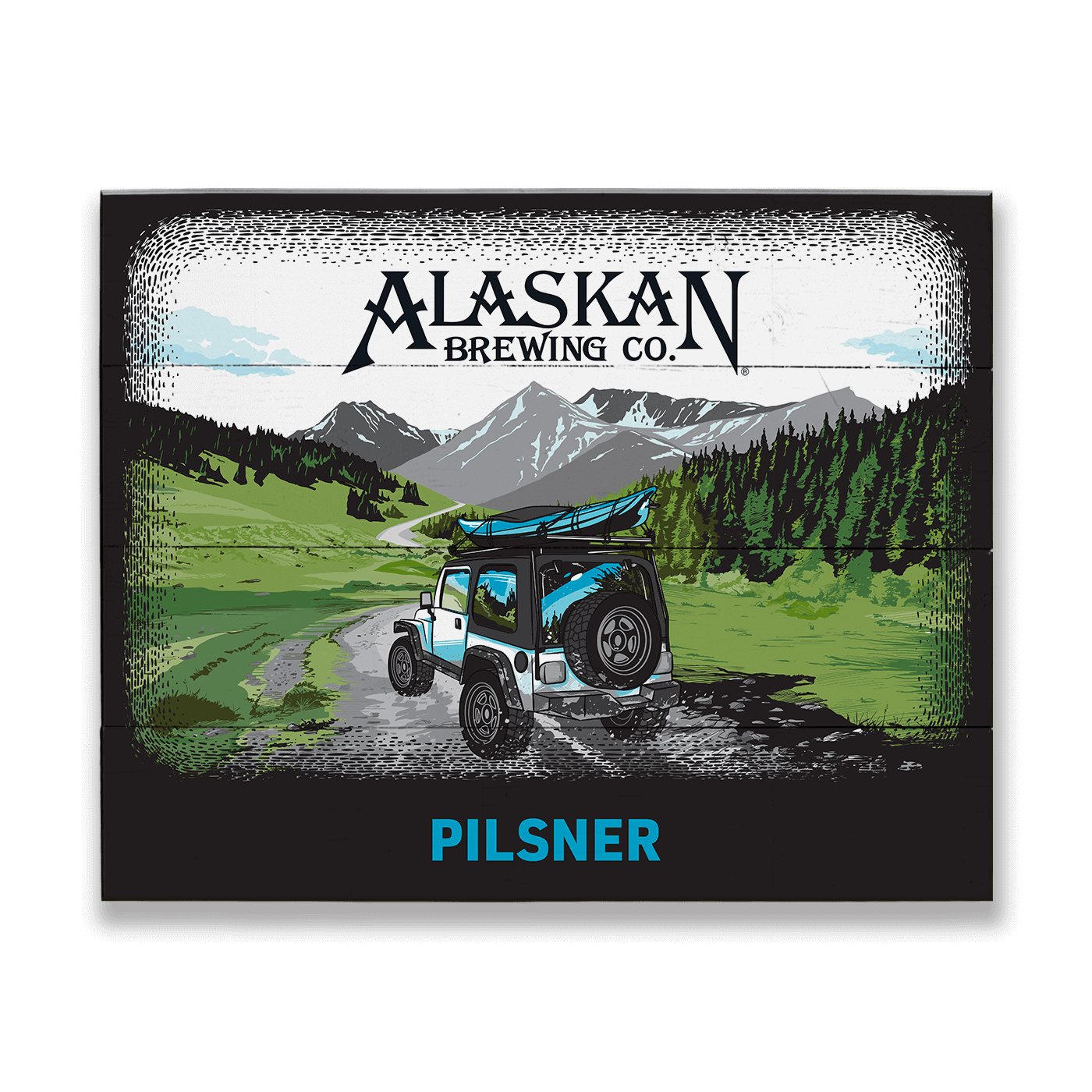 pilsner-can-label-wooden-sign-alaskan-brewing-co