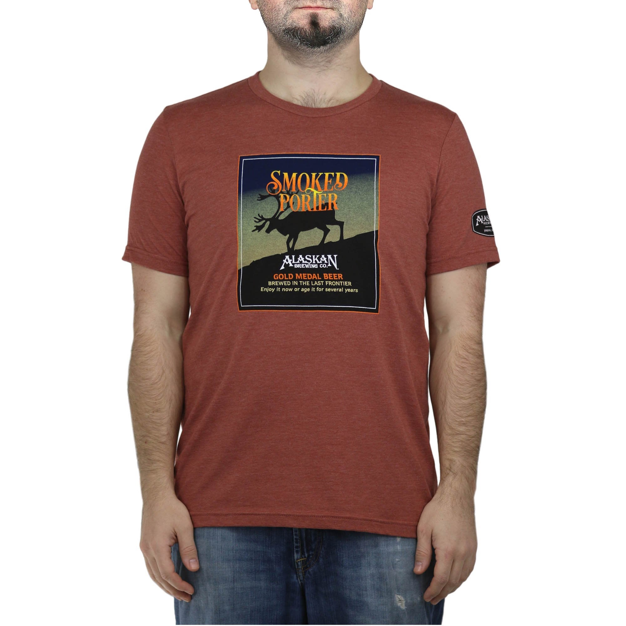 Smoked Porter Classic Label Tee | Alaskan Brewing Co.